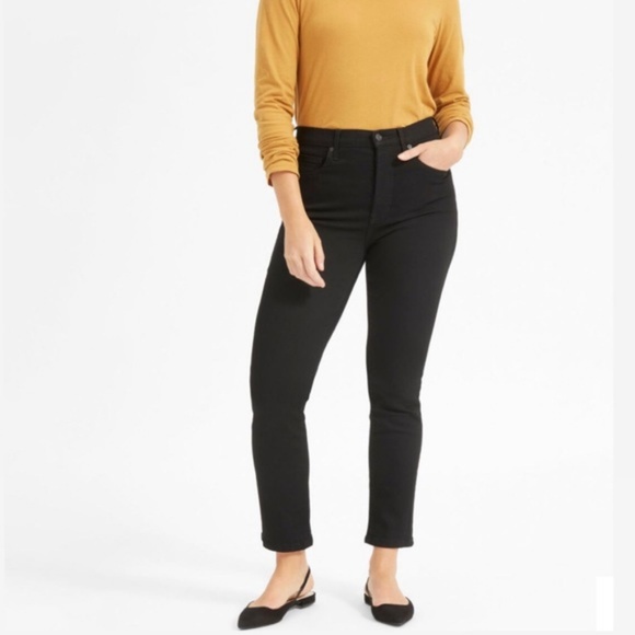 Everlane Denim - EVERLANE High Rise Black Skinny Jeans  A11-26